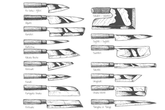 Quelle taille de couteau de chef japonais devriez-vous d'abord acheter?