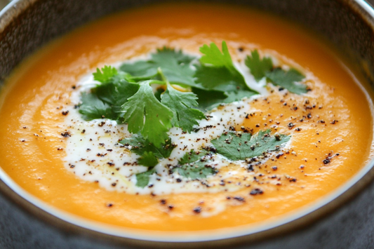 Creamy Carrot and Coriander Soup (Made in a Soup Maker)