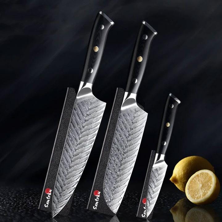 Riku (リク) Damas Vg10 Couteau