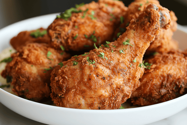 Crispy Country Fried Chicken with Buttermilk and Southern Spices