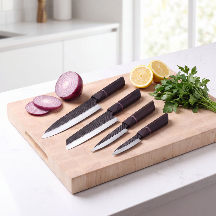 Haru Messerset mit Ebenholzgriff