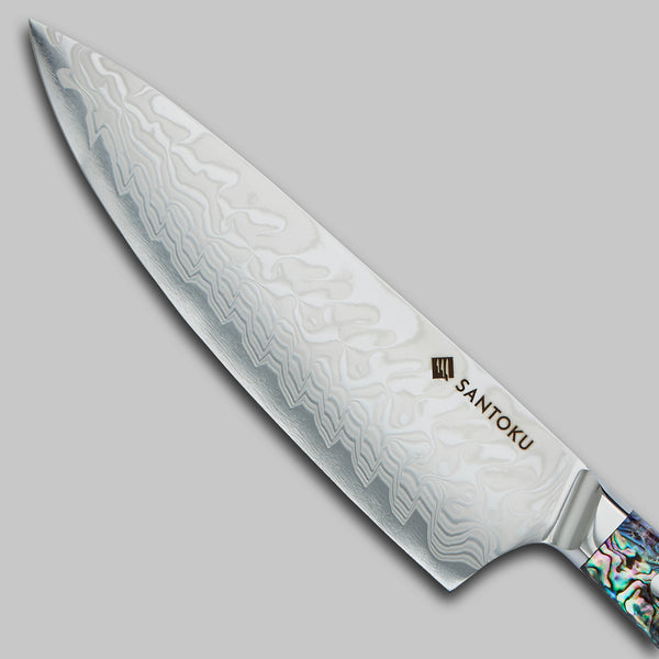 Damascus Pattern Close-up