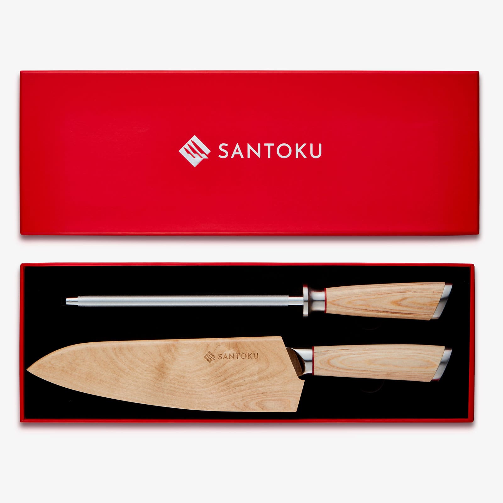 Haruta (はるた) Box Set Chef Knife & Steel Set